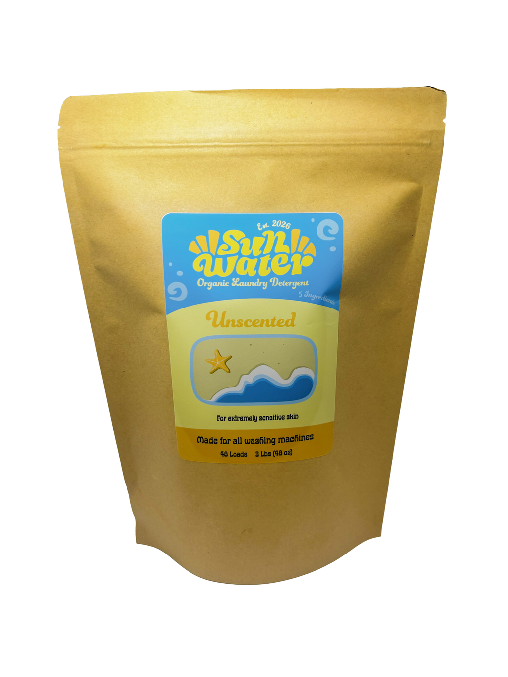 Unscented Organic Laundry Detergent